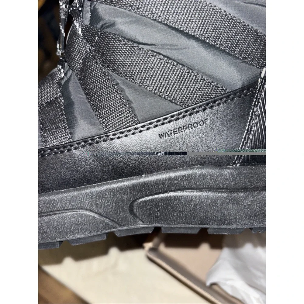 New $140 Sorel Women's 7 Black Whitney III Waterproof Boots